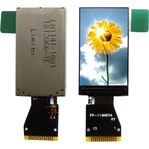 1.14 inch TFT LCD screen HD LCD color screen IPS display 135*240 ST7789V driver 13PIN