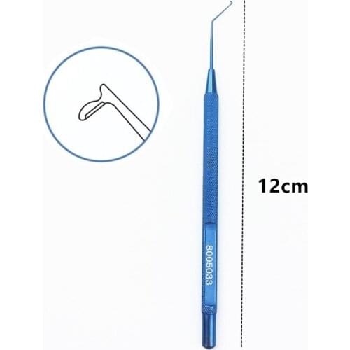 1pc ophthalmic hook tools Fukasaku Small Pupil Snapper Hook ophthalmic eye instrument