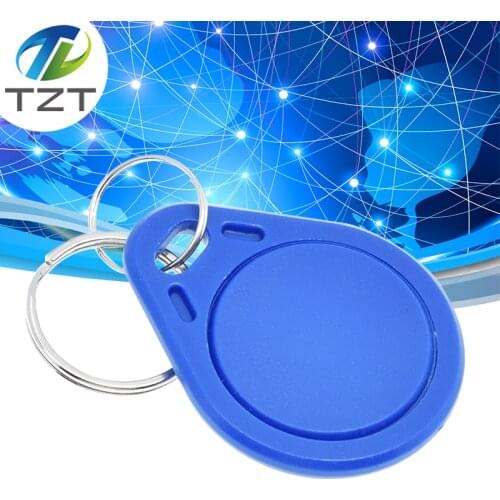10pcs/lot 13.56MHz RFID IC Key Tags Keyfobs Token NFC TAG Keychain For Arduino