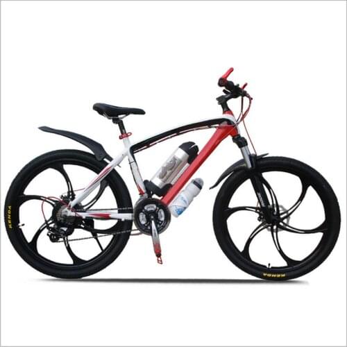 26 Inch Electric Mountain Bike Magnesium Alloy One-Wheel SPORTS Moped BICYCLE Variable Speed 26*1.95 TYRE