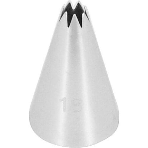 30pcs/Lot)Free Shipping FDA High Quality Stainless Steel 304 Cake Decorating Small Open Star Piping Nozzle #18