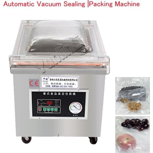 Automatic Food Vacuum Sealer Vacuum Sealing Machine Bag Sealing Machine Stainless Steel Vacuum Packing Machine DZ-350