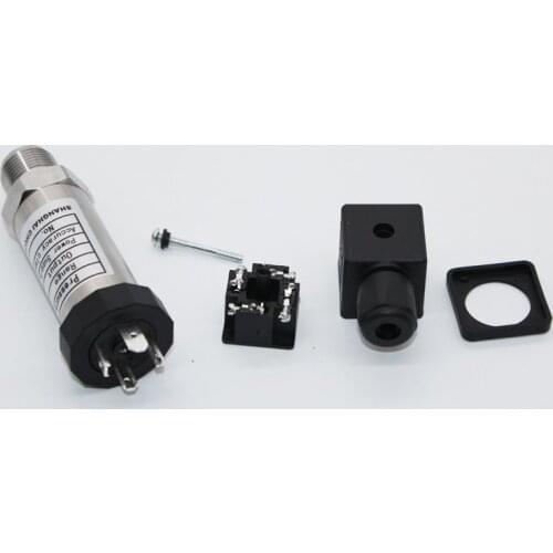 Free shipping !!! Stainless steel Gas and Liquid Pressure transmitter 0-4MPa 24V DC output 4-20mA DC pressure sensor