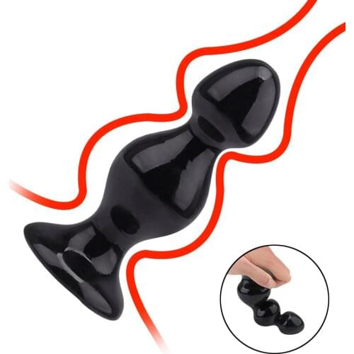 Big Anal Beads Anus Stimulator Butt Plugs Couple Toys Prostate Massager Huge Size Sex Toys For Man Woman Anal Plug