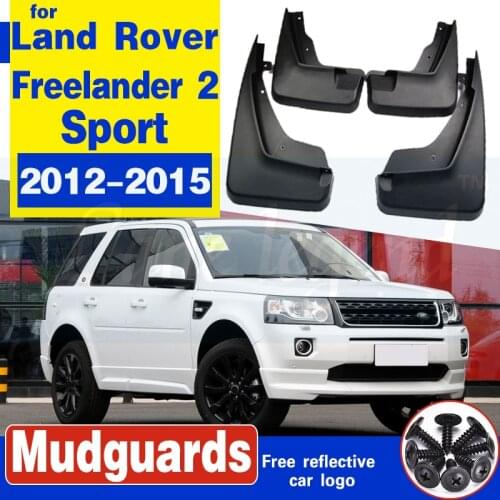 Car Front Rear mudguards mud flaps For Land Rover Freelander 2 LR2 sport 2012 2013 2014 2015 2016 Mudflap Splash Guard fender