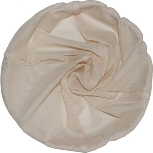 Muslim Elastic Cotton Turban Hat Solid Color Women Headscarf Bonnet Inner Hijabs Cap Muslim Head Wraps Autumn Winter Head Hat