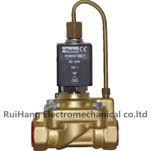 Parker 322h35 G1/2 Normally open solenoid valve 40bar