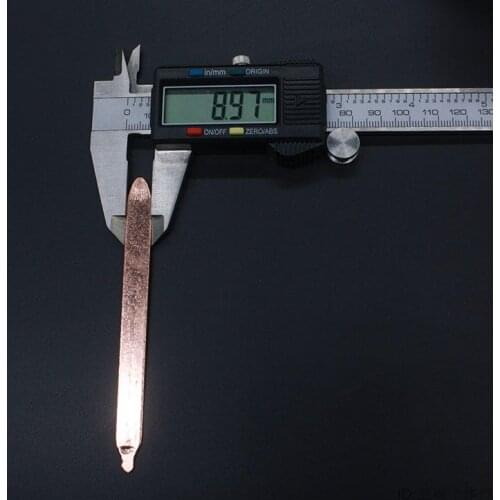 Laptop tablets DIY Modified heat pipe PC ultrathin tube width 9mm copper tube flat heat pipe Fan brass80-165mm copper pipe