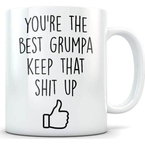 Grumpa gifts, funny grumpa gift, grumpa mug, grumpa coffee mug, grumpa gift idea, best grumpa mug,, Coffee Mug 11Oz