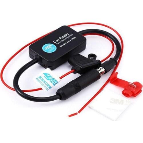 Enhanced ANT208 car radio antenna amplifier FM / AM car antenna enhanced signal amplifier