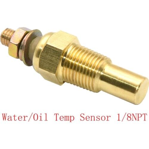 1/8 NPT Universal Water Temp Sensor Oil Temp Sensor 10mm For Car Auto Truck Racing Electric Meter Unit Car Temperature Sensor