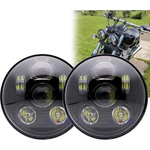 5.75 Inch Led Headlights For Triumph Rocket iii 3 & Speed Triple & Street Triple & Thunderbird Motorcycle Projector Headlamp