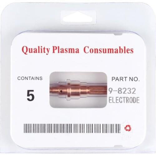 5 pcs/set 9-8232 Thermal Dynamics Plasma Cutter Cutting Torch Consumables SL60-100 Electrode