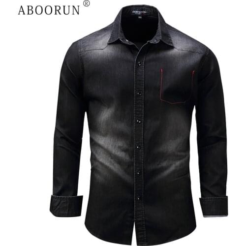 ABOORUN Men's Long T-shirts