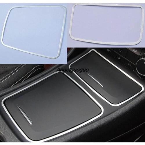 Car Center Console Ashtray Holder Storage Box Trim Frame For Mercedes Benz A CLA GLA Class CLA200 220 260 W176 C117 W117 X156