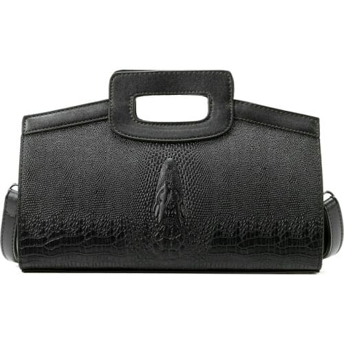 Brand Crocodile Pattern Day Clutches Women Leather handbag ladies Envelope hand bags Praty Evening Clutch Bag For men Ipad Purse