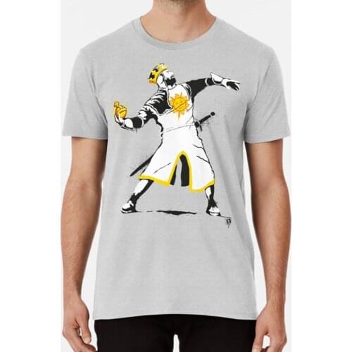 Banksy Python 1 - 2 - 5 T Shirt Holy Hand Antioch Beast Caerbannog Rabbit Grail King Arthur