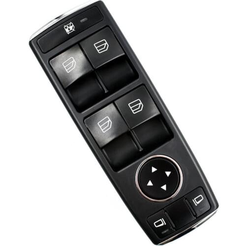 Master Power Window Lifter Control Switch Regulator Button Door Lock for Mercedes Benz Driver Side A2049055302 Auto Parts