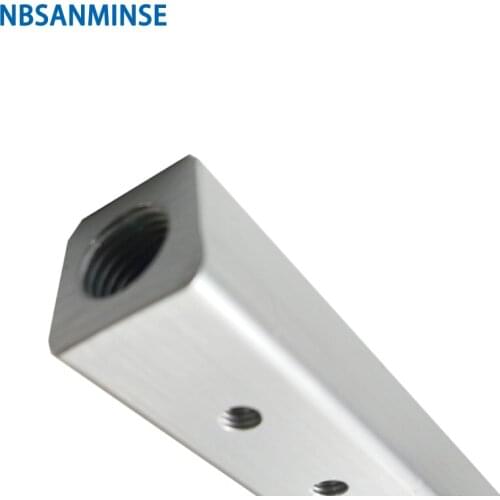 NBSANMINSE 25 holes / pc Manifolds M5 Thread High Quality for pneumatic mini valve