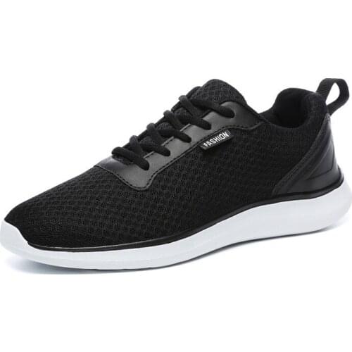 Men Sneakers 2021 New Breathable Lace Up Men Mesh Shoes Fashion Casual No-slip Men Vulcanize Shoes Tenis Masculino