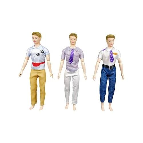 Barbiess Latest Fashion Prince Male Doll Clothes Accessories For 30 Cm Barbies Dolls Gift(excluding shoe