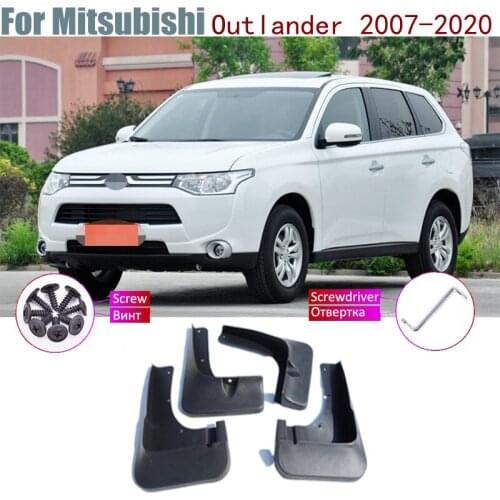 Over Fender Mud Flaps Guard Splash Flap Mudguard Accessories Car Mudflap Fender For Mitsubishi Outlander 200702008 2009-2020