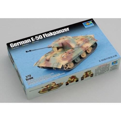 Trumpeter 1/72 07124 German E-50 Flakpanzer
