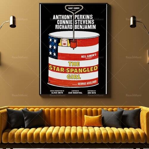 Affiche de film vintage| Décor d’art mural| Affiche de salle de salon