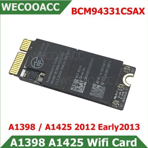 Original Bluetooth Wifi Airport Card BCM94331CSAX For Macbook Pro Retina 15" A1398 13" A1425 2012 Years
