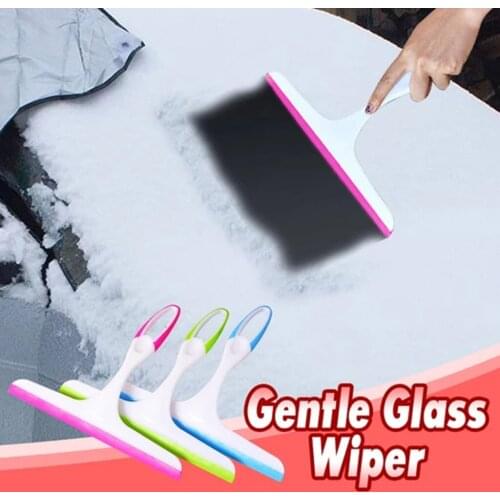 Window Glass Brush Wiper Airbrush Cleaner Washing Scraper For Home Bathroom Kitchen Accessories Car Window Cleaning Tool #P2