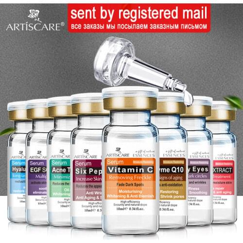 ARTISCARE Anti-Aging Serum Super Luxruy 8PCS/Set Essence Whitening Moisturizing Skin Care Acne Treatment Blackhead Anti Winkles