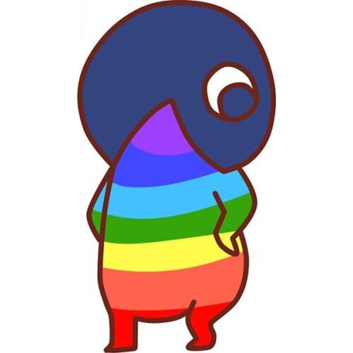 Personality Gay Villain Vinyl Car Stickers Refrigerator Decal Surfboard Motorcycle Occlusion Scratch Car Styling Apply To Car