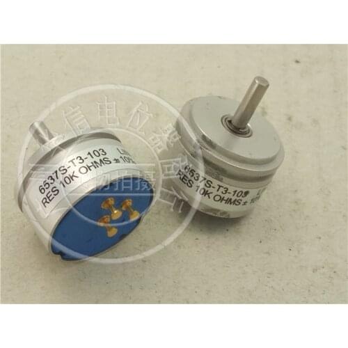 [VK] Stock BOURNS 6537S-T3-103 10K Conductive Plastic Potentiometer Servo Mount Shaft 3.2MM switch