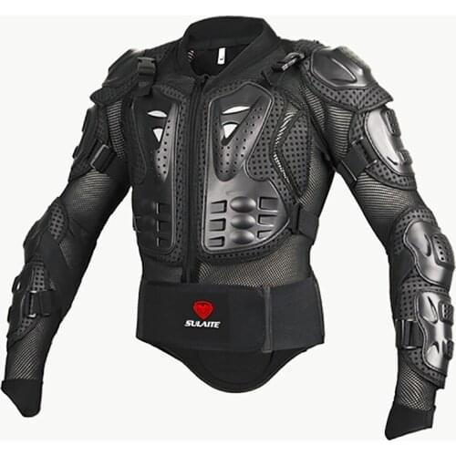 RED /BLACK Motorcycles Armor Protection Motocross Clothing Jacket Protector Moto Cross BAck ARmor Protector MOtorcycle Jackets