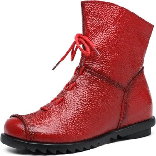 Women Winter Boots Fashion 2020 New Mid Calf Boot for Women Non Slip Rubber Zipper Fur Boots Warm Ladies Shoes
