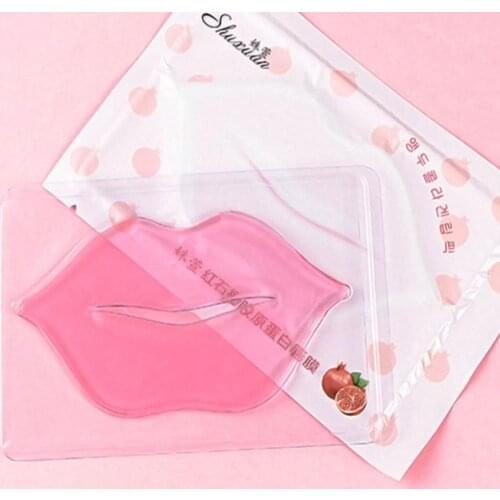 1/5pcs Collagen Lip Mask Moisturizing Anti Dry Lip Membrane Plant Extract Pomegranate Essence Nourishing Anti Wrinkle Skin Care