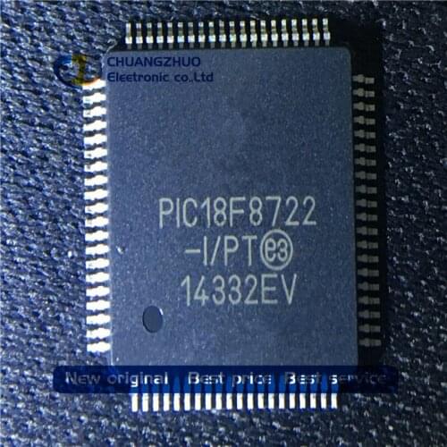 10pcs/lot New original PIC18F8722-I/PT PIC18F8722-I PIC18F8722 TQFP80