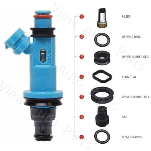 300 sets OEM 23250-46090 23250-0A010 For Toyota-Lexus 3.0L V6 Fuel Injector Repair & Service Kits VD-RK-0204-05