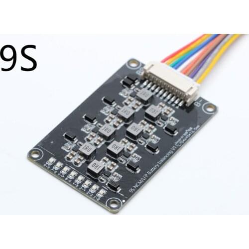 9S Li-ion Lipo Lifepo4 Lithium Battery Active Equalizer Balancer Energy Transfer Board BMS 1.2A Balance