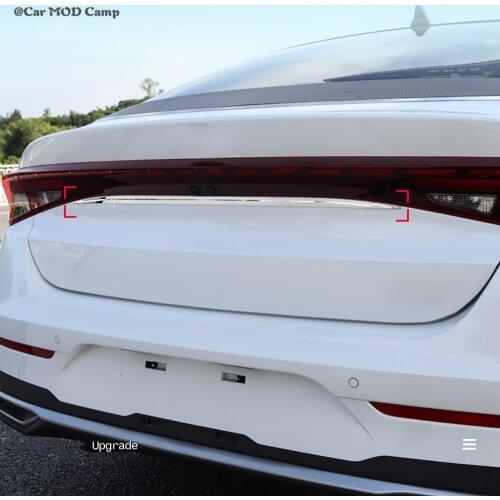Car Accessories for Kia K5 Optima 2020 2021 Stainless Steel Rear Trunk Lid Molding Strip Cover Trim 1pc