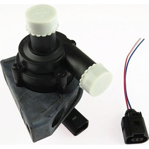 SCJYRXS OEM Car Circulating Auxiliary Cooling Water Pump 1K096556 1K0 965 561 J 1J0973702 Fit Beetle Passat B6 Golf MK5 MK6 Leon