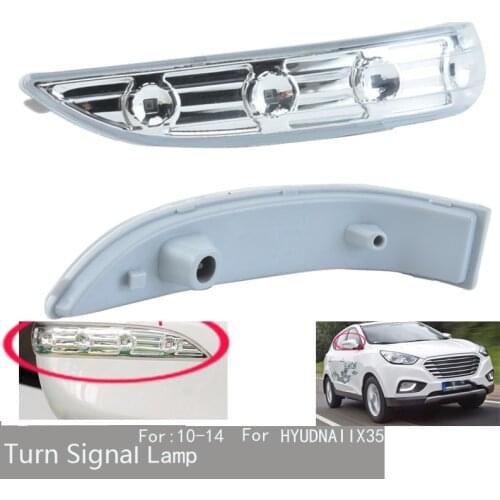 For Hyundai IX35 2009 2010 2011 2013 2014 2015 LED Side Lamp Rearview Mirror LED Amber Turn Signal Light Indicator Light Lamp