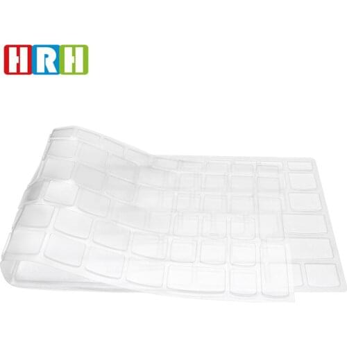 HRH 50pcs Clear TPU Skin Keyboard Cover Waterproof Dust Customized Unltra-thin Protector For Lenovo tianyi 310-15 IdeaPad 510