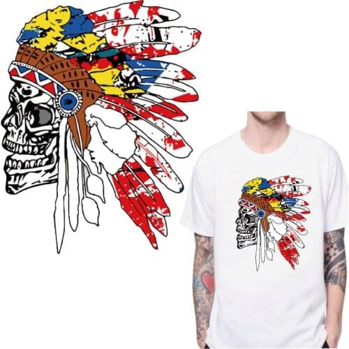 Indian patches for clothing ironing stickers heat transfer for T-shirt jeans backpacks diy patch Kids Decoration Badges Print