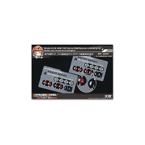 KNL HOBBY Voyager Model BR35097 US Patriot and radar lights transformation pieces