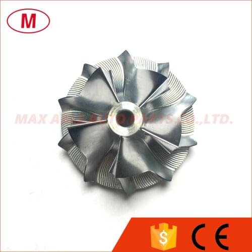 KP35 29.60/41.00mm 5+5 blades Forward High Performance Turbo Billet Compressor wheel/Aluminum 2618/Turbocharger Milling wheel