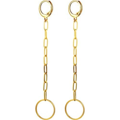 Женские золотые серьги MAGIC ZONE China At AliExpress