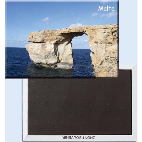 Malta Scene Metal Wrapped Souvenir Magnets 20072