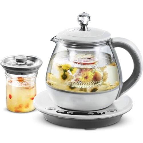 Mini birds nest pot with full-automatic and thickened glass multi-functional office flower teapot raised kettle/electric kettle