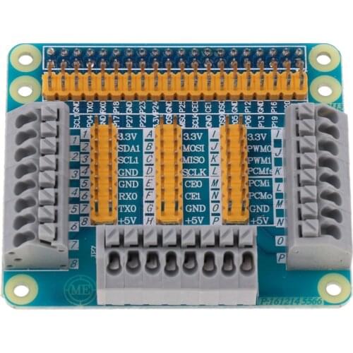 Multifunction GPIO Extension Board Expansion Card for Raspberry Pi 3 and Pi 2 B - 1 Piece